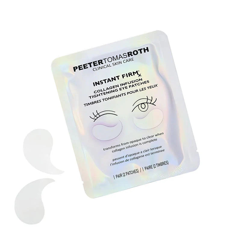 🐦Last 3 Hours: 70% OFF🔥 - Collagen Eye Patches (8 Pairs) with Niacinamide & Hyaluronic Acid for Firming, Hydration, & Brightening