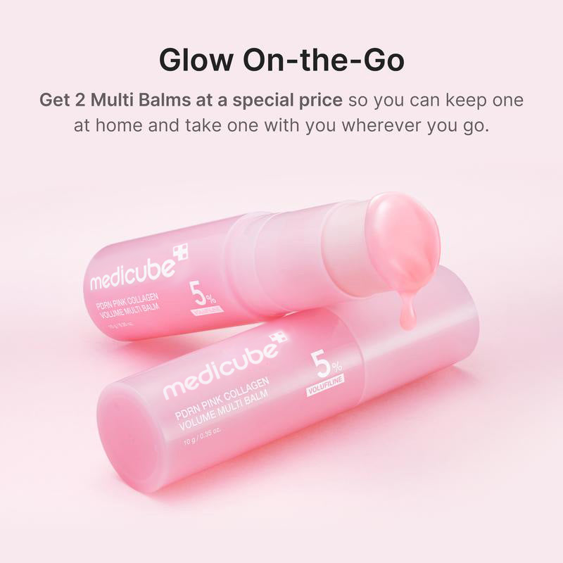 💜LAST DAY - BUY 1 GET 1 FREE💜Pink Collagen Volume Multi Balm