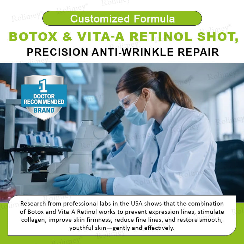 💞Made and shipped from the USA 💫Rolimey® Botox & Vita-A Retinol Shot Wrinkle-Lift Tightening cream - Last Day Promotion 70% OFF