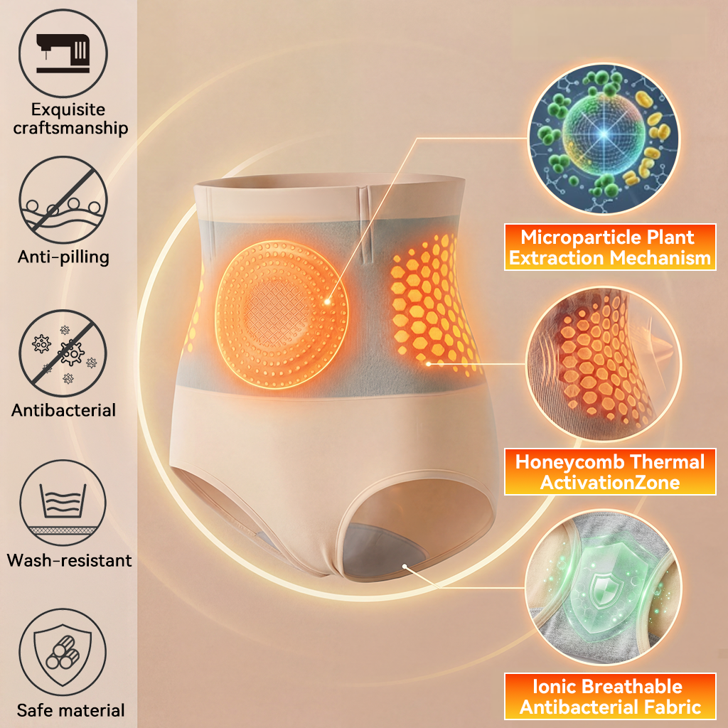 🫧🐆𝐌𝐨𝐫𝐢𝐧𝐠𝐚 & 𝐁𝐞𝐫𝐛𝐞𝐫𝐢𝐧𝐞 4‑In‑1 Micro‑Particle Sculpting & Fat‑Burn Shorts