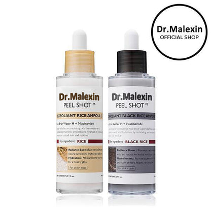 AQA✨✨Last Day 50%OFF:Peel Shot Glow White Rice Peeling Ampoule