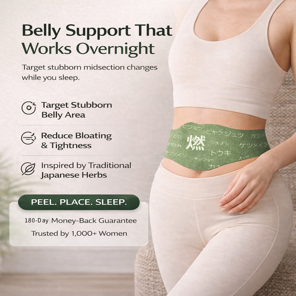 🌿💎Zvoevo® Japanese Herbal Belly Patch Pad — Warming Waist & Abdomen Comfort Patch Set