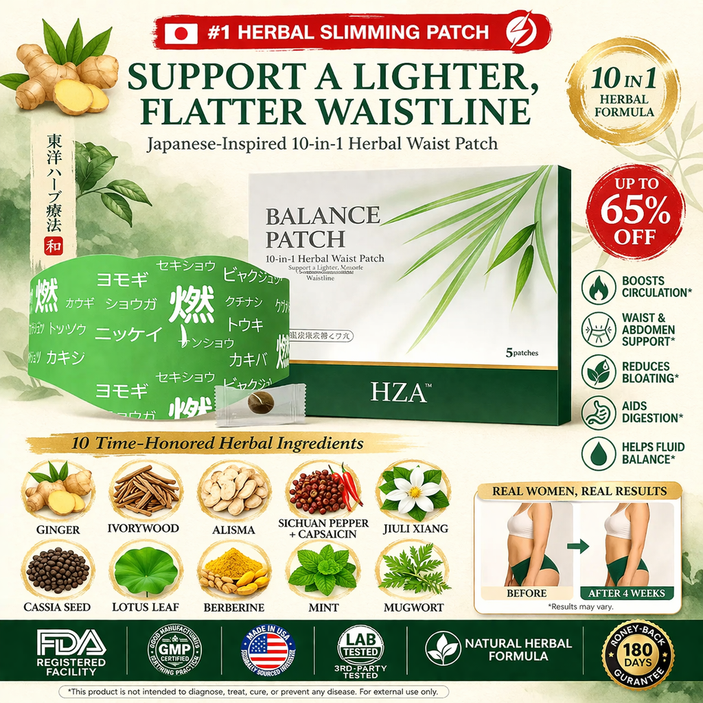 🌿💎Zvoevo® Japanese Herbal Belly Patch Pad — Warming Waist & Abdomen Comfort Patch Set