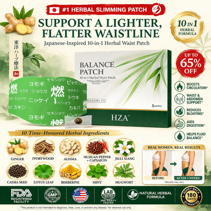 🌿💎Zvoevo® Japanese Herbal Belly Patch Pad — Warming Waist & Abdomen Comfort Patch Set