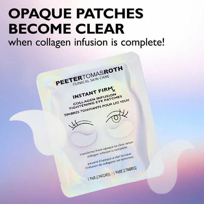 🐦Last 3 Hours: 70% OFF🔥 - Collagen Eye Patches (8 Pairs) with Niacinamide & Hyaluronic Acid for Firming, Hydration, & Brightening