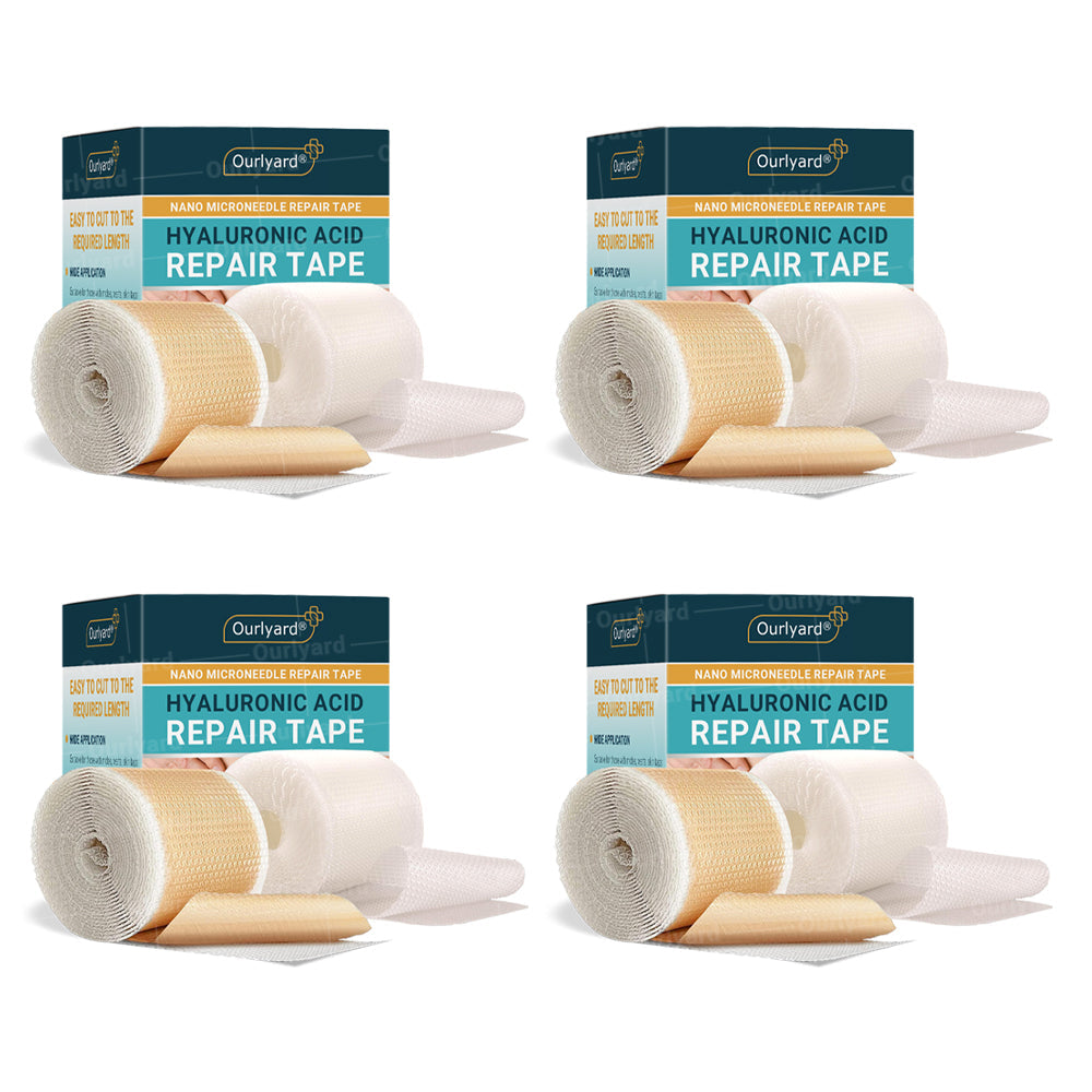 ✅Official Store |Ourlyard® Hyaluronic Acid Nano Microneedle Repair Tape🗽🎉(Treatment of old and new scars, reduction of surgical scars, stretch marks, keloids, acne, burns, warts, dermatomes and varicose veins)