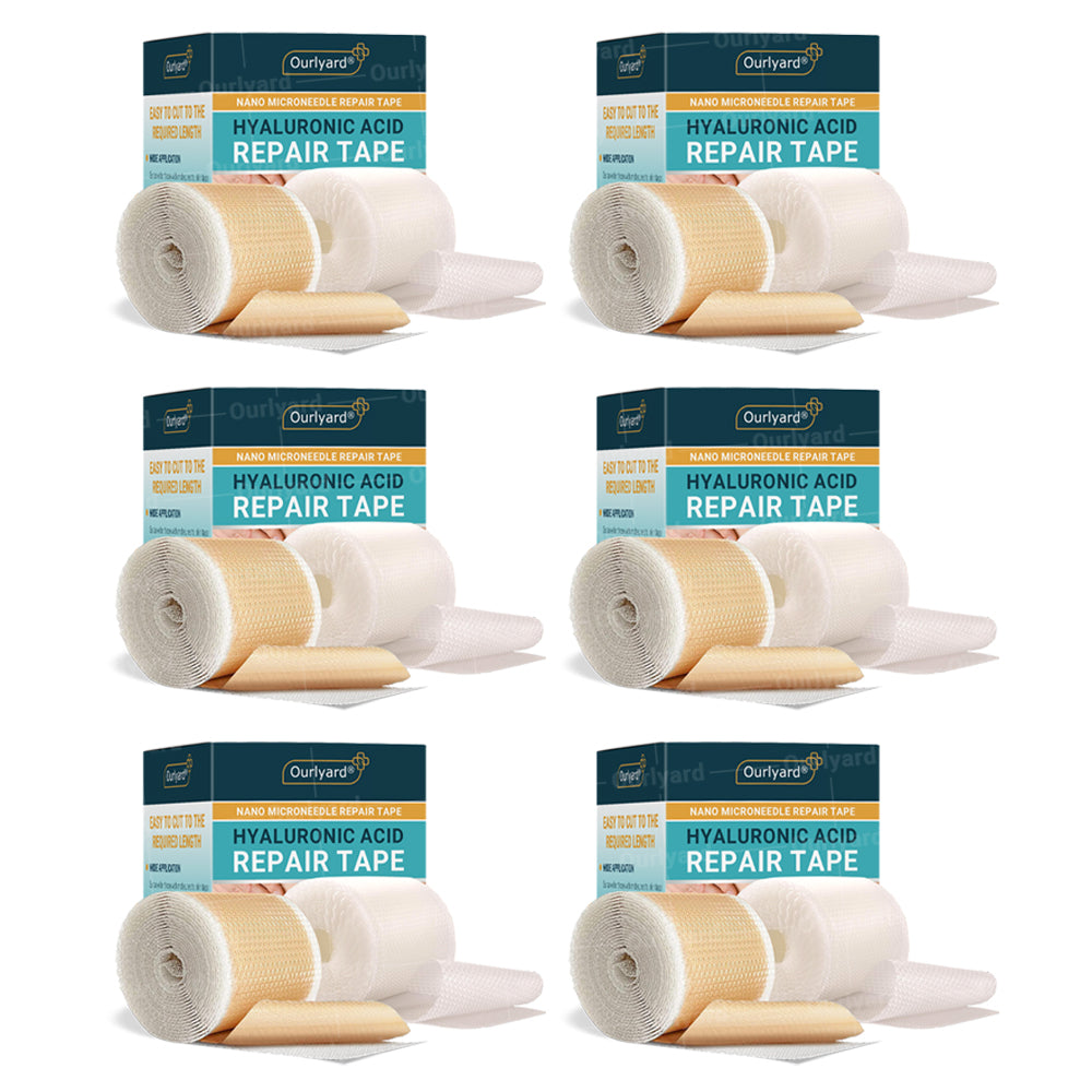 ✅Official Store |Ourlyard® Hyaluronic Acid Nano Microneedle Repair Tape🗽🎉(Treatment of old and new scars, reduction of surgical scars, stretch marks, keloids, acne, burns, warts, dermatomes and varicose veins)