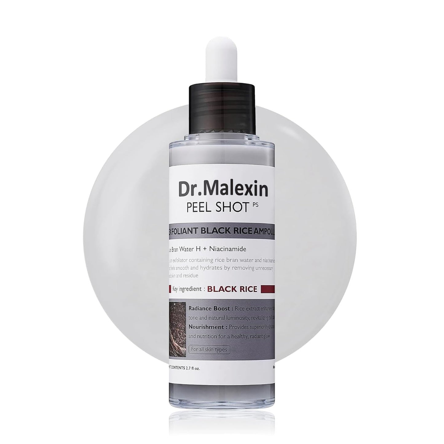 AQA✨✨Last Day 50%OFF:Peel Shot Glow White Rice Peeling Ampoule