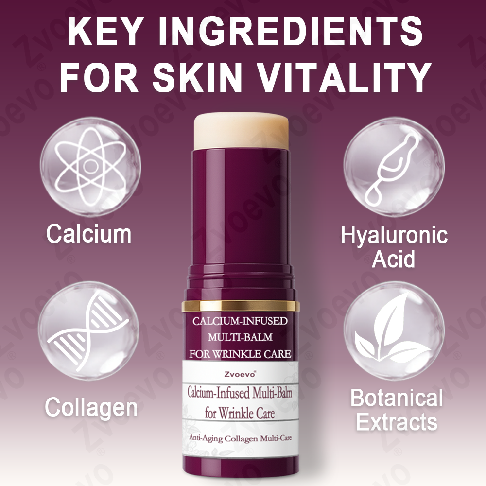 💧✅ Official Store: Zvoevo® Calcium Collagen Repair Lip Balm 👩‍⚕️ TGA Certified (For wrinkles and fine lines, smoothing nasolabial folds and neck lines, softening crow's feet)