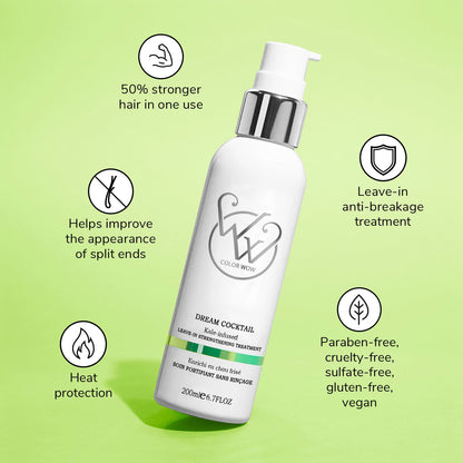 Final 3 Hours [ 60% OFF ]:Dream Cocktail Kale-Infused Leave-in Treatment