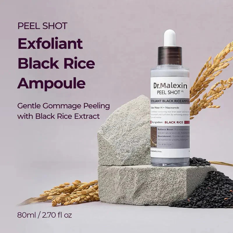 AQA✨✨Last Day 50%OFF:Peel Shot Glow White Rice Peeling Ampoule
