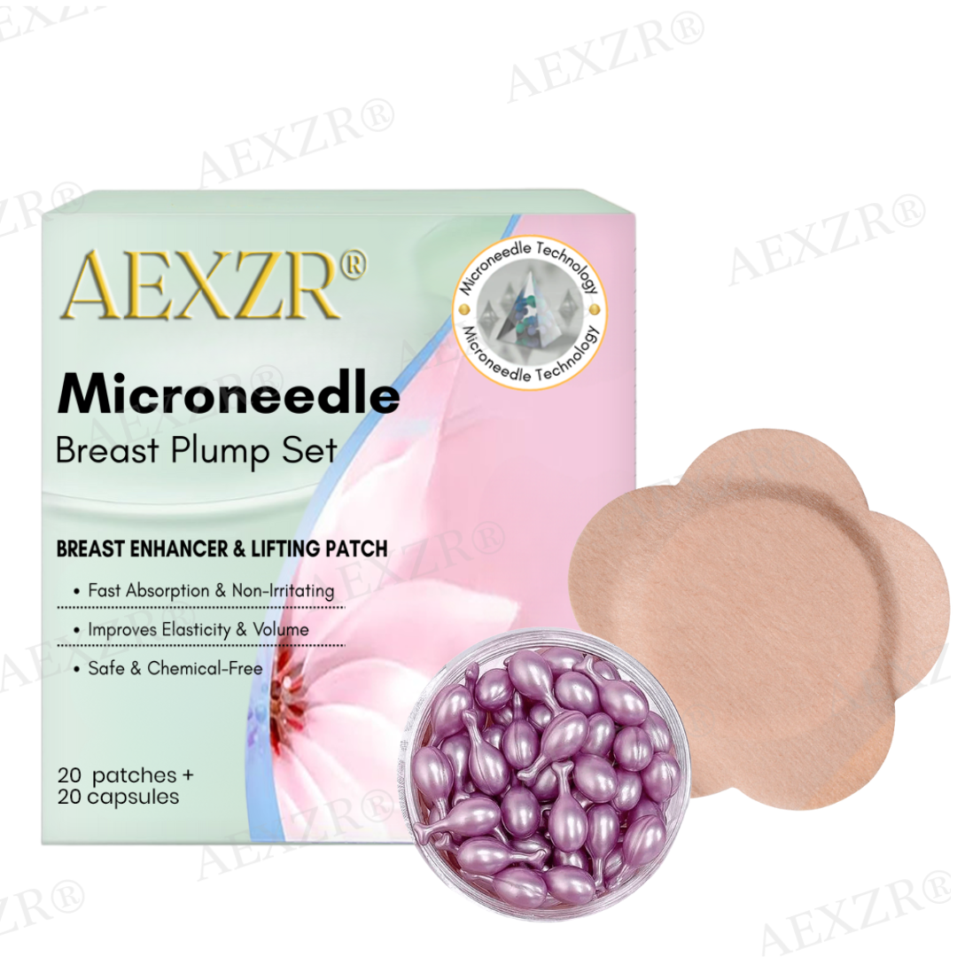 AEXZR® Microneedle Breast Plump Set - LIMITED-TIME OFFER | Let out the Best Confidence in YOU!💕