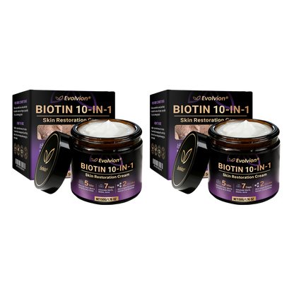 Made and Shipped from UK ✨Evolvion® Biotin 10-in-1 Skin Restoration Cream 👑
