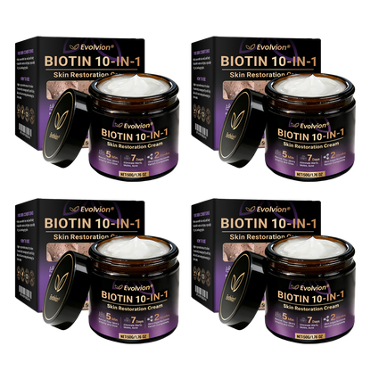 Made and Shipped from UK ✨Evolvion® Biotin 10-in-1 Skin Restoration Cream 👑